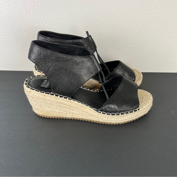 Eileen Fisher Agnes Espadrille Wedge Sandals - Picture 3 of 7